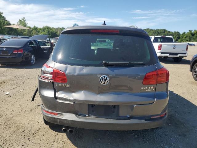 WVGJV3AX4EW538526 - 2014 VOLKSWAGEN TIGUAN S CHARCOAL photo 6