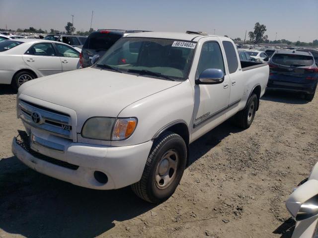 5TBRT34193S439291 - 2003 TOYOTA TUNDRA ACCESS CAB SR5 WHITE photo 1