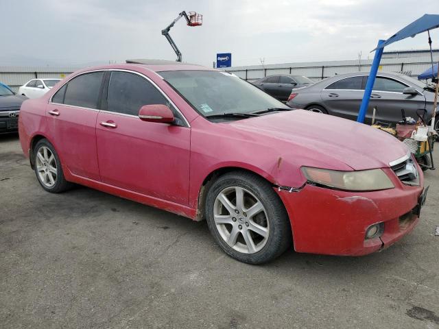 JH4CL96805C001207 - 2005 ACURA TSX RED photo 4