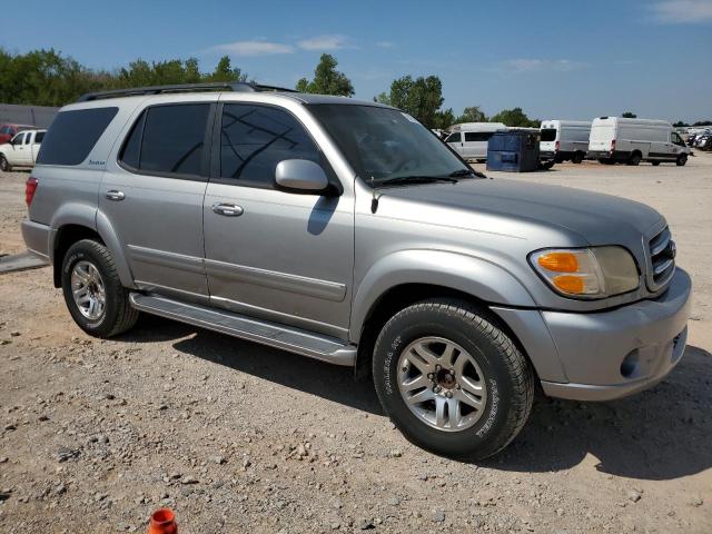 5TDZT38A73S164716 - 2003 TOYOTA SEQUOIA LIMITED SILVER photo 4