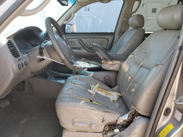5TDZT38A73S164716 - 2003 TOYOTA SEQUOIA LIMITED SILVER photo 7