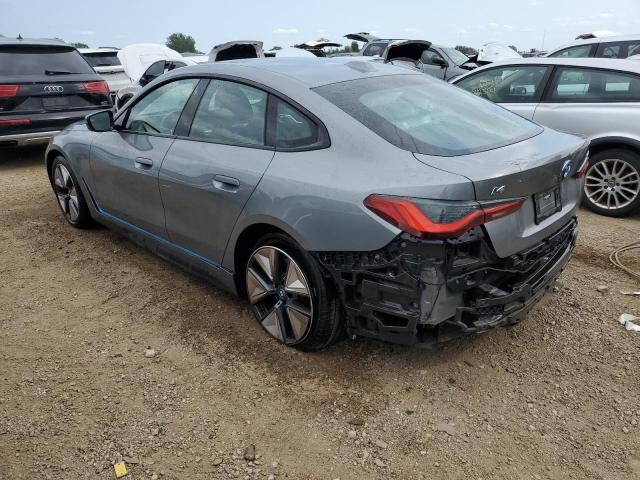 WBY43AW01PFP44489 - 2023 BMW I4 EDRIVE 35 GRAY photo 2