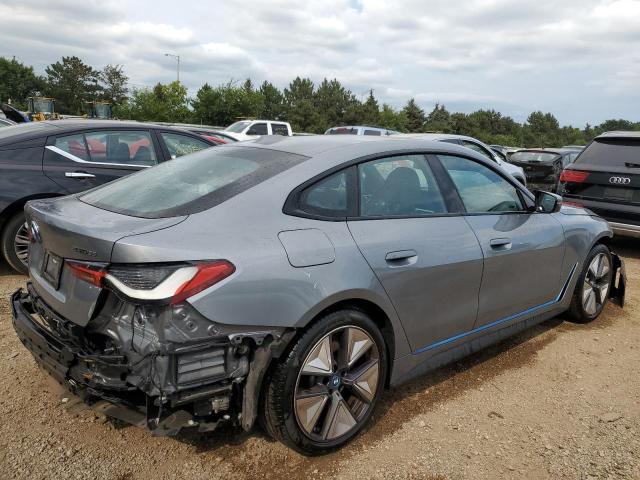 WBY43AW01PFP44489 - 2023 BMW I4 EDRIVE 35 GRAY photo 3