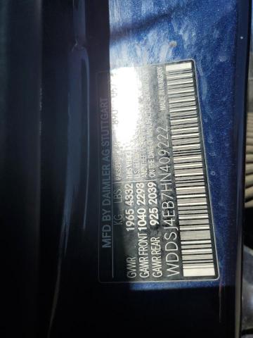 WDDSJ4EB7HN409222 - 2017 MERCEDES-BENZ CLA 250 أزرق صورة 13