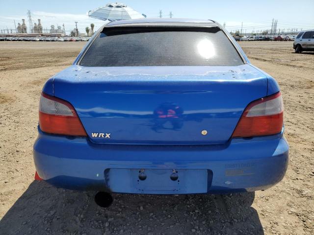 JF1GD29632G531358 - 2002 SUBARU IMPREZA WRX BLUE photo 6