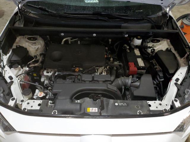 2T3P1RFV3MW159647 - 2021 TOYOTA RAV4 XLE WHITE photo 12