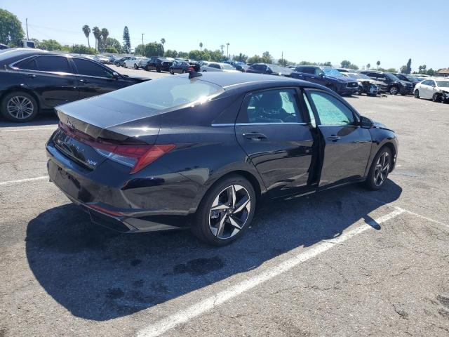 KMHLN4AJ4PU037516 - 2023 HYUNDAI ELANTRA LIMITED BLACK photo 3