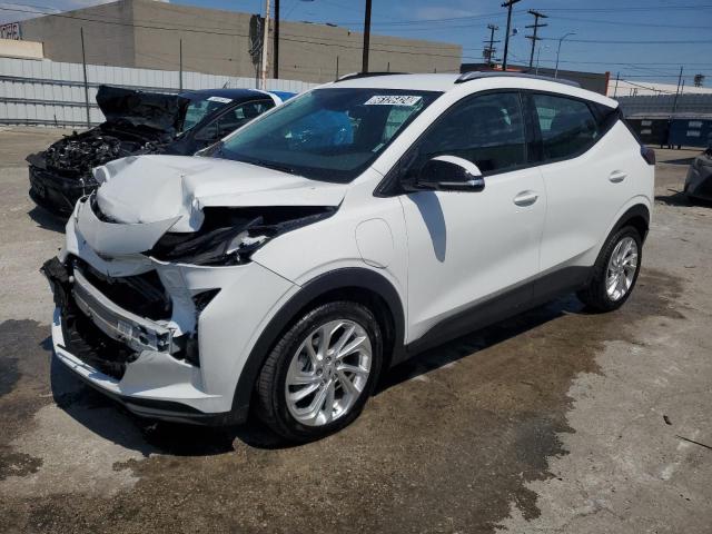 1G1FY6S00P4154335 - 2023 CHEVROLET BOLT EUV LT WHITE photo 1