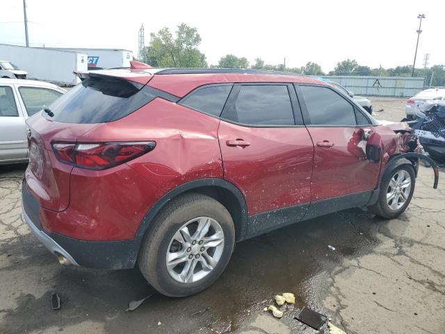 3GNKBCRS0MS527633 - 2021 CHEVROLET BLAZER 2LT RED photo 3