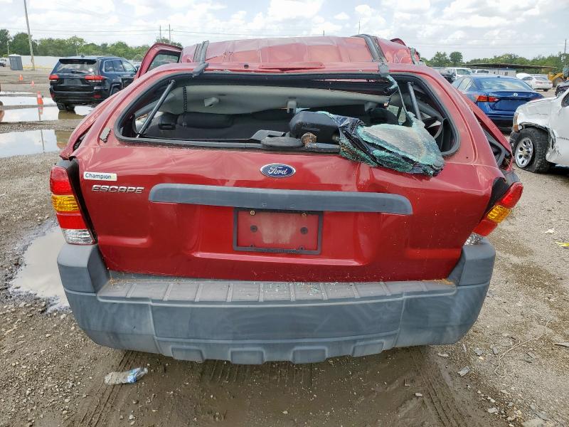 1FMYU02Z07KB78486 - 2007 FORD ESCAPE XLS Марун фото 6
