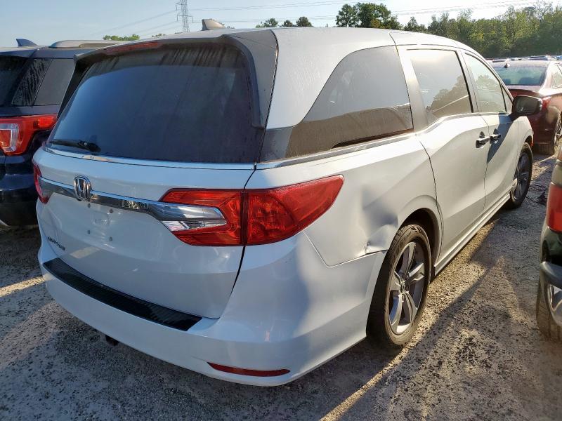 5FNRL6H72LB008089 - 2020 HONDA ODYSSEY EXL WHITE photo 3