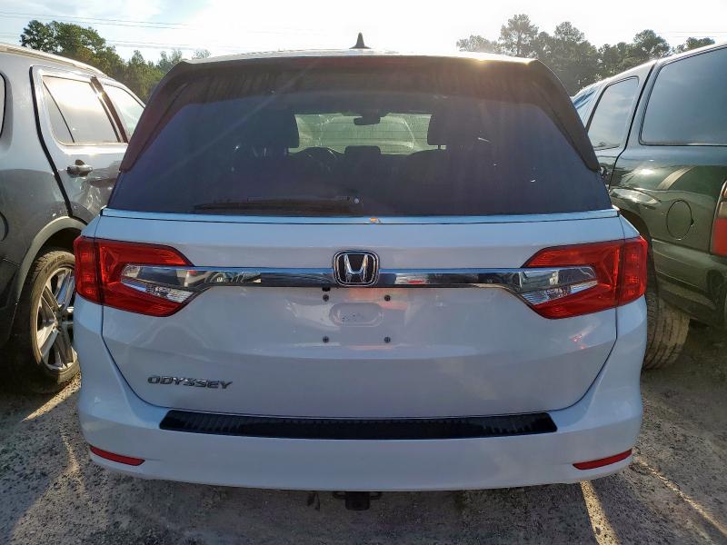 5FNRL6H72LB008089 - 2020 HONDA ODYSSEY EXL WHITE photo 6