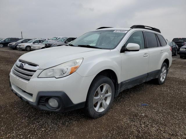 4S4BRJPC6D2207566 - 2013 SUBARU OUTBACK 3.6R LIMITED WHITE photo 2