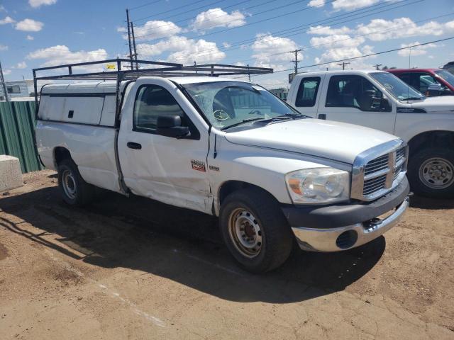 3D7KR26DX7G784462 - 2007 DODGE RAM 2500 ST WHITE photo 4