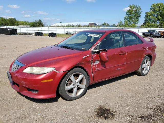 1YVHP80D055M21673 - 2005 MAZDA MAZDA 6 S RED photo 1