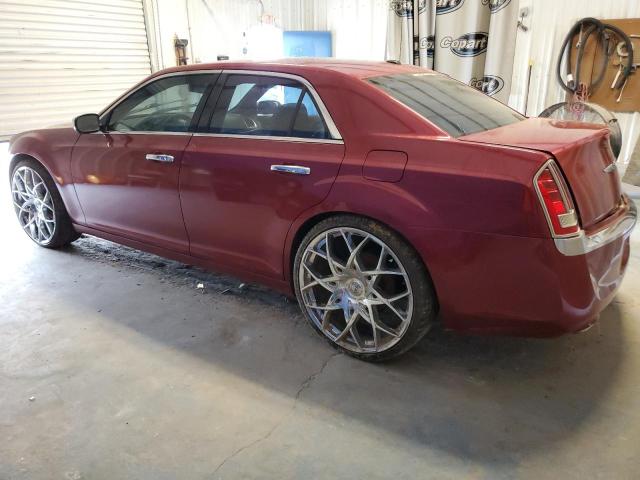 2C3CCAET6DH657355 - 2013 CHRYSLER 300C RED photo 2