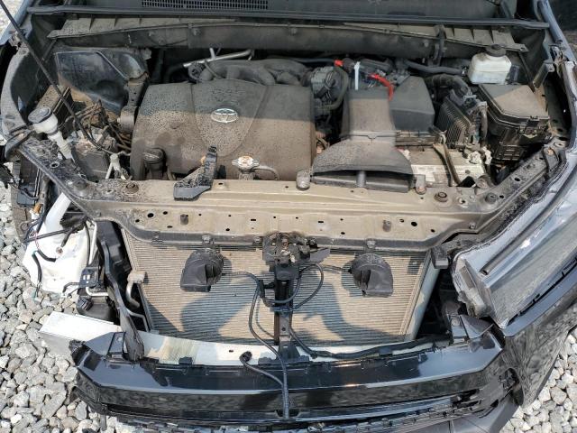 5TDJZRFH8KS730637 - 2019 TOYOTA HIGHLANDER SE Schwarz Foto 12