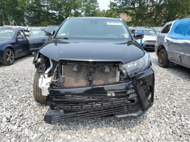 5TDJZRFH8KS730637 - 2019 TOYOTA HIGHLANDER SE Schwarz Foto 5