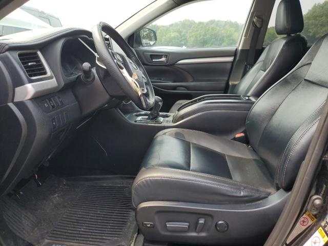 5TDJZRFH8KS730637 - 2019 TOYOTA HIGHLANDER SE Schwarz Foto 7