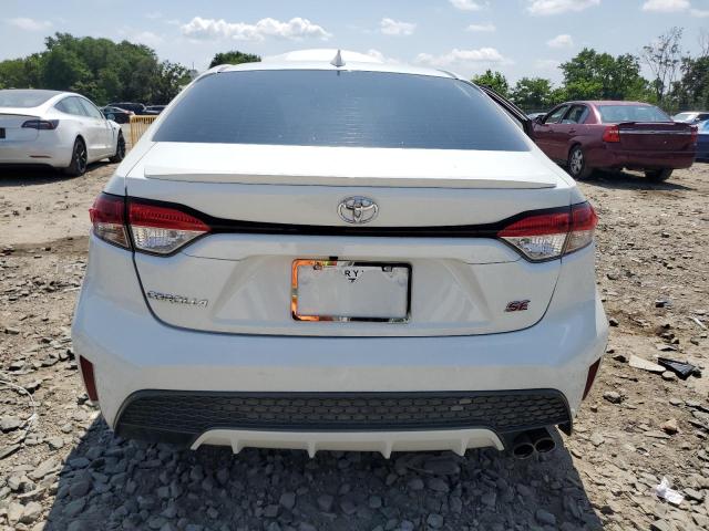 JTDS4RCE5LJ041912 - 2020 TOYOTA COROLLA SE WHITE photo 6