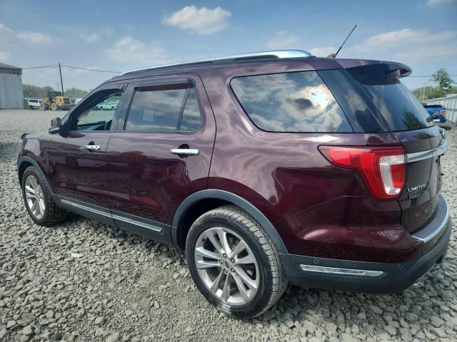 1FM5K8FH2JGB62003 - 2018 FORD EXPLORER LIMITED 栗色 照片 2