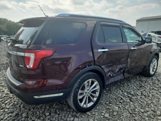 1FM5K8FH2JGB62003 - 2018 FORD EXPLORER LIMITED 栗色 照片 3