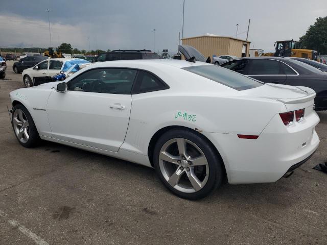 2G1FB1ED7B9213955 - 2011 CHEVROLET CAMARO LT WHITE photo 2