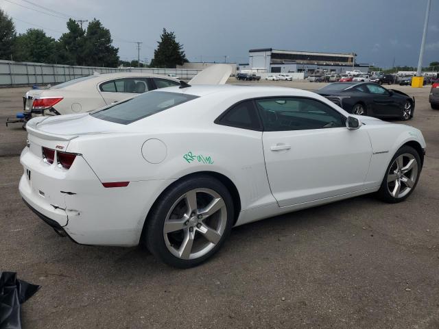 2G1FB1ED7B9213955 - 2011 CHEVROLET CAMARO LT WHITE photo 3