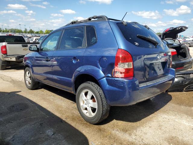 KM8JM12B66U336021 - 2006 HYUNDAI TUSCON GL BLUE photo 2