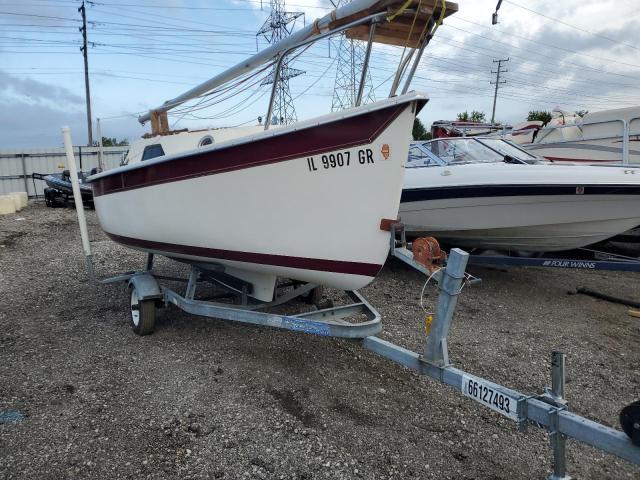 SYX00752B686 - 1986 BOAT W/TRAILER WHITE photo 1