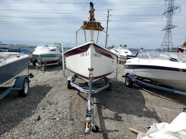 SYX00752B686 - 1986 BOAT W/TRAILER WHITE photo 9