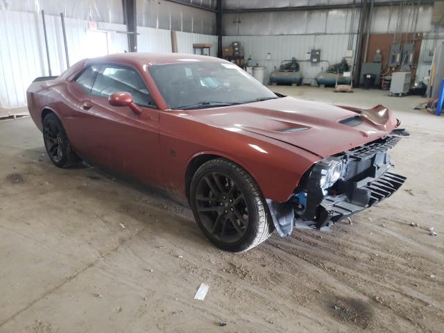 2C3CDZFJ7MH507103 - 2021 DODGE CHALLENGER R/T SCAT PACK BROWN photo 4