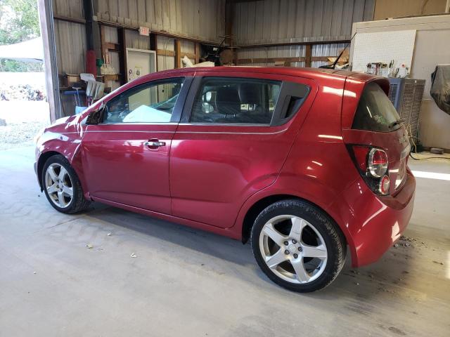 1G1JE6SH6E4238116 - 2014 CHEVROLET SONIC LTZ RED photo 2