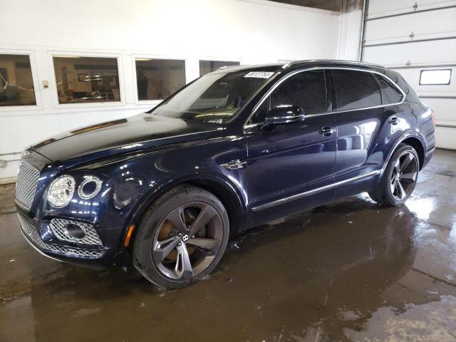 SJAAC2ZV6HC012719 - 2017 BENTLEY BENTAYGA BLUE photo 1