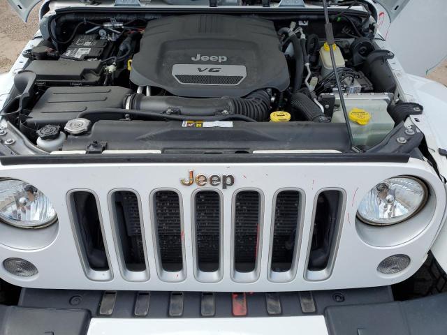 1C4BJWEG6GL138214 - 2016 JEEP WRANGLER U SAHARA თეთრი ფოტო 12