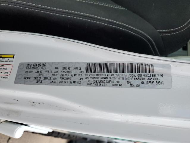 1C4BJWEG6GL138214 - 2016 JEEP WRANGLER U SAHARA თეთრი ფოტო 14