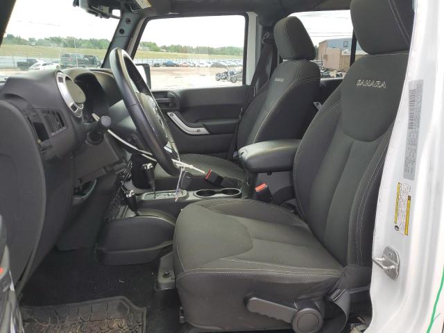 1C4BJWEG6GL138214 - 2016 JEEP WRANGLER U SAHARA თეთრი ფოტო 7