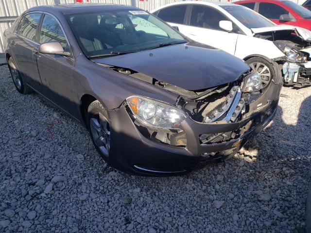 1G1ZC5EB0A4154619 - 2010 CHEVROLET MALIBU 1LT GRAY photo 1