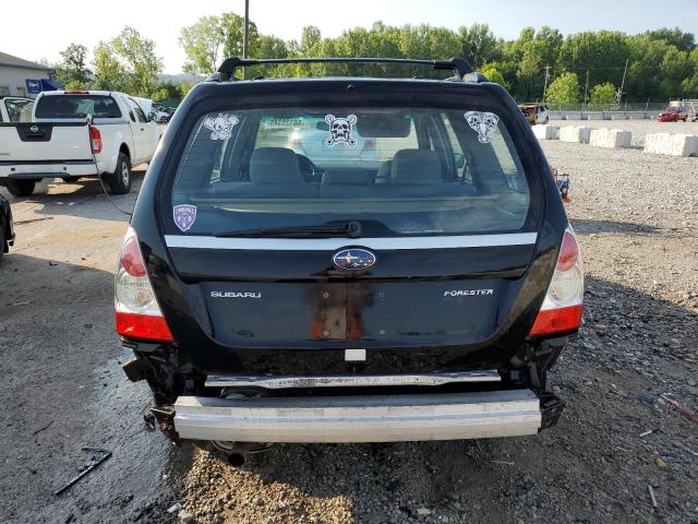 JF1SG636X8H718911 - 2008 SUBARU FORESTER 2.5X 黑色 照片 6