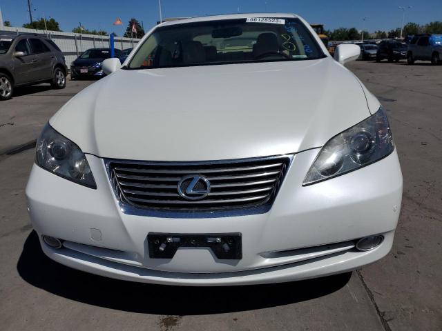 JTHBJ46G692281531 - 2009 LEXUS ES 350 WHITE photo 5