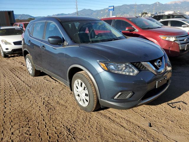 JN8AT2MV7GW142886 - 2016 NISSAN ROGUE S BLUE photo 4