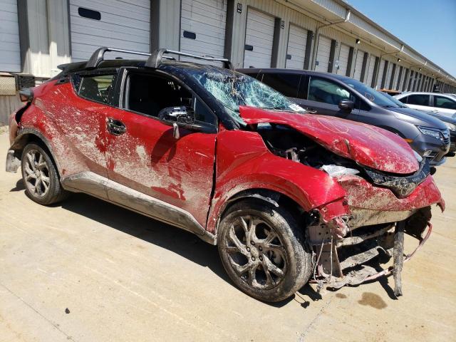 JTNKHMBXXM1114957 - 2021 TOYOTA C-HR XLE RED photo 4