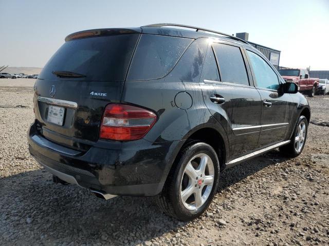 4JGBB86E58A343375 - 2008 MERCEDES-BENZ ML 350 BLACK photo 3