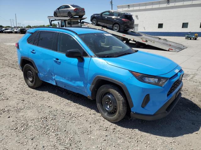 JTMF1RFV9KD043598 - 2019 TOYOTA RAV4 LE BLUE photo 4