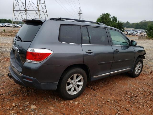 5TDBK3EHXBS066297 - 2011 TOYOTA HIGHLANDER BASE GRAY photo 3