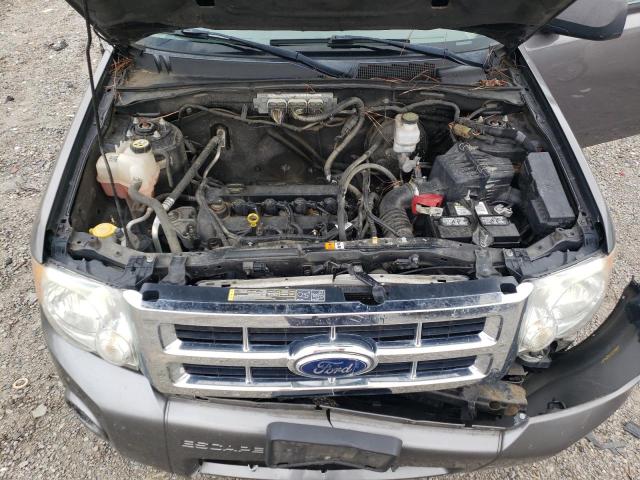 1FMCU0C71CKA72212 - 2012 FORD ESCAPE XLS GRAY photo 12