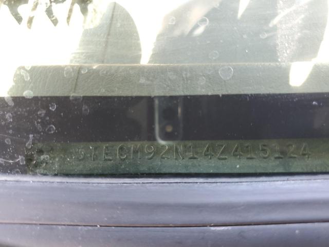 5TEGM92N14Z415124 - 2004 TOYOTA TACOMA DOUBLE CAB PRERUNNER TAN photo 12