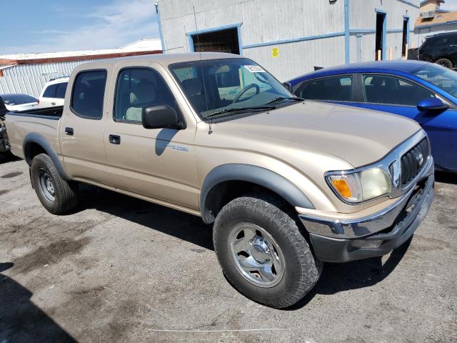 5TEGM92N14Z415124 - 2004 TOYOTA TACOMA DOUBLE CAB PRERUNNER TAN photo 4