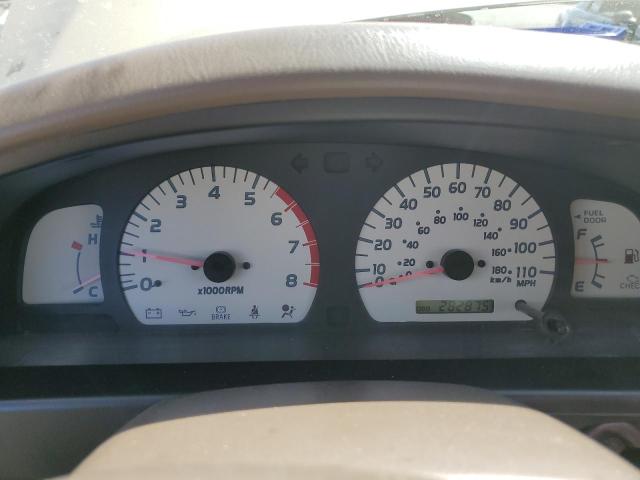 5TEGM92N14Z415124 - 2004 TOYOTA TACOMA DOUBLE CAB PRERUNNER TAN photo 9