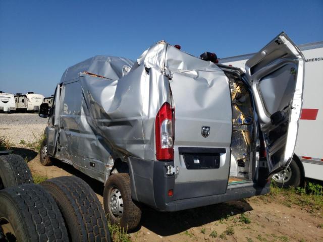 3C6TRVDG9JE109046 - 2018 RAM PROMASTER 2500 HIGH ვერცხლისფერი ფოტო 2